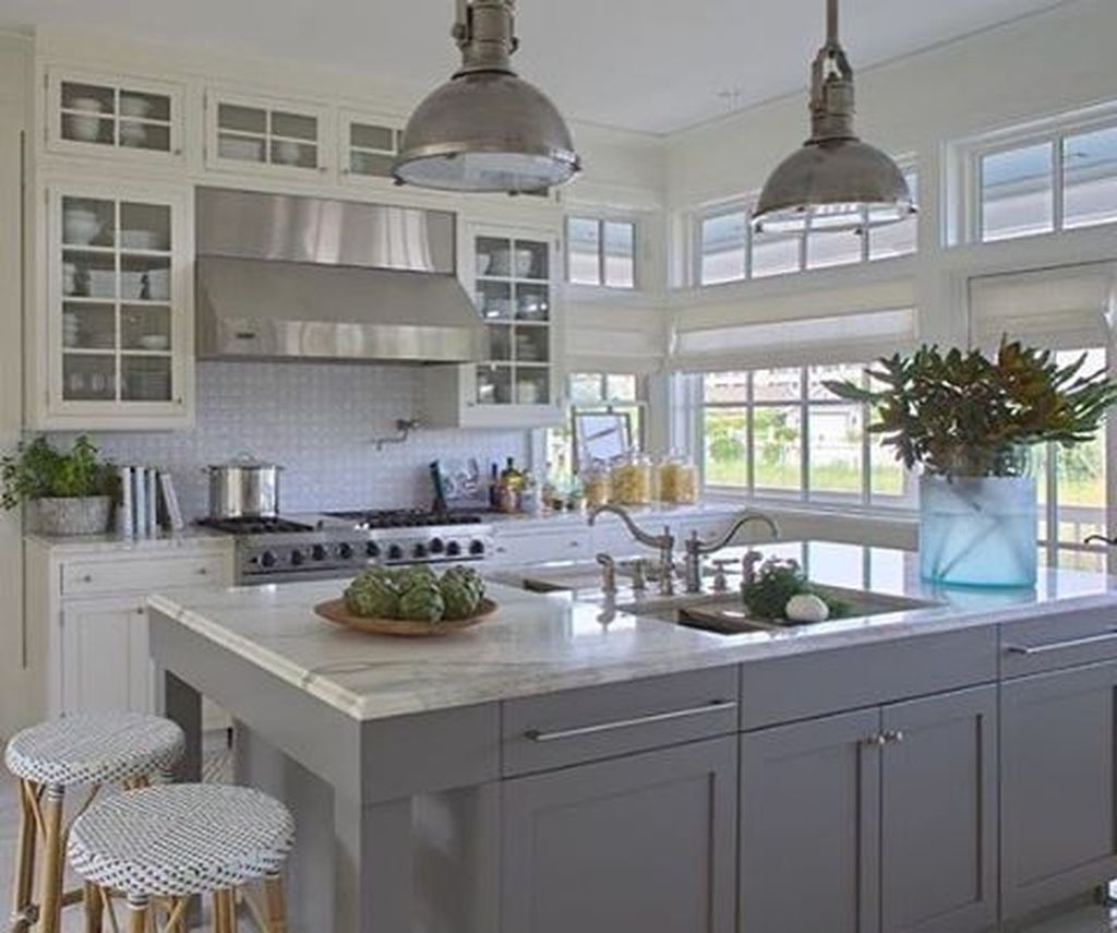 Gorgeous Coastal Kitchen Design Ideas Pimphomee