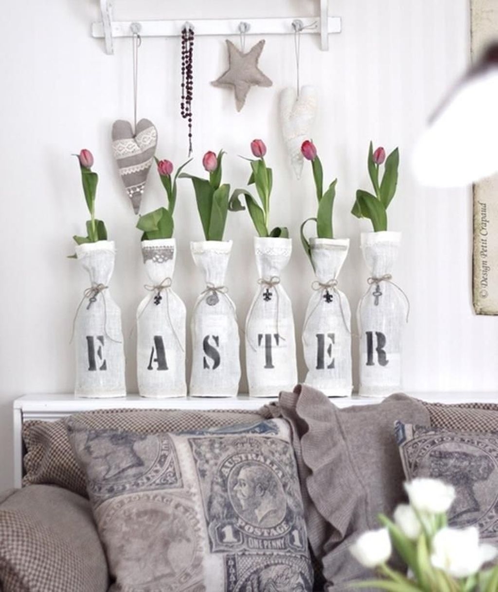 Lovely Easter Living Room Decor Ideas Pimphomee