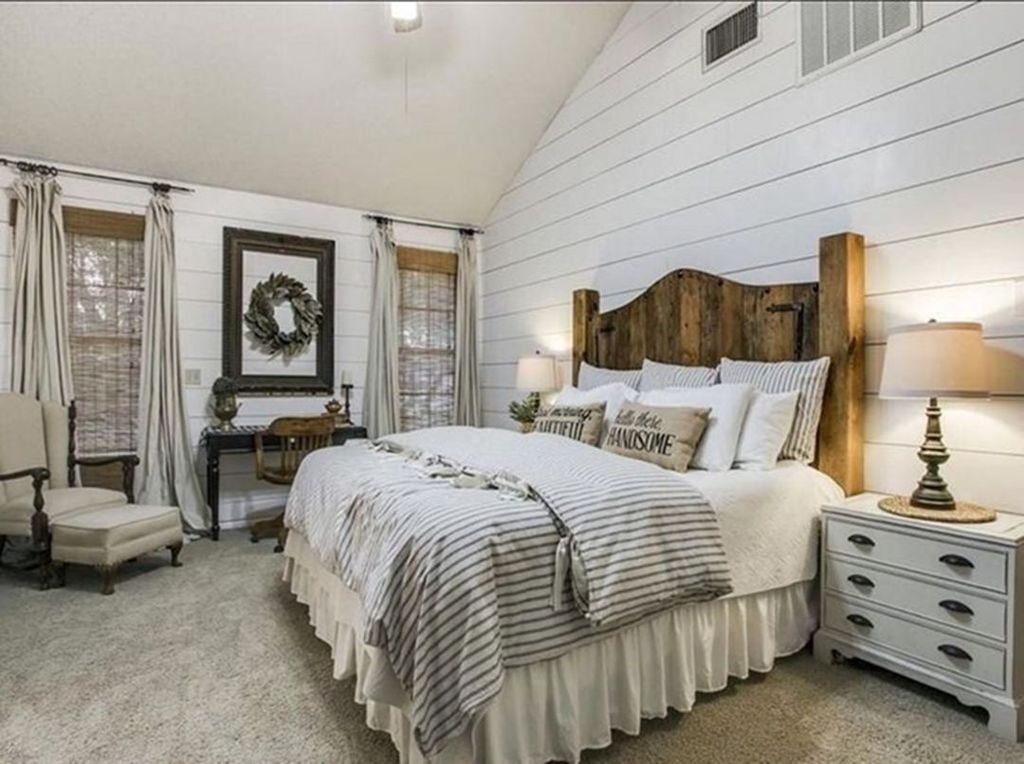 Rustic Window Treatments Bedroom