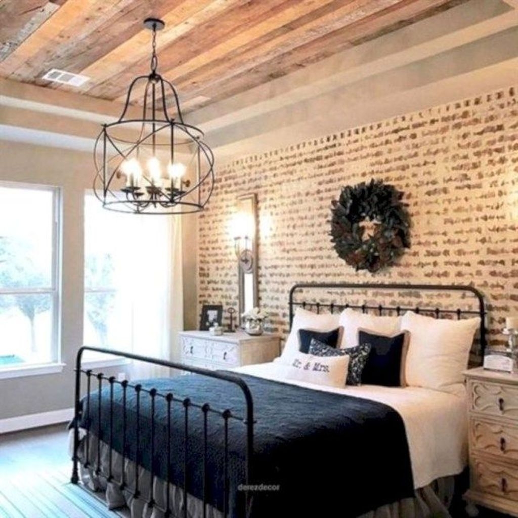 modern farmhouse bedroom wall decor ideas