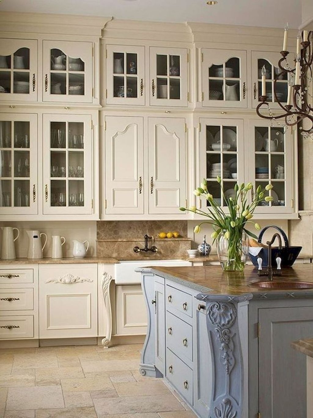 The Best French Country Style Kitchen Decor Ideas 29   PIMPHOMEE