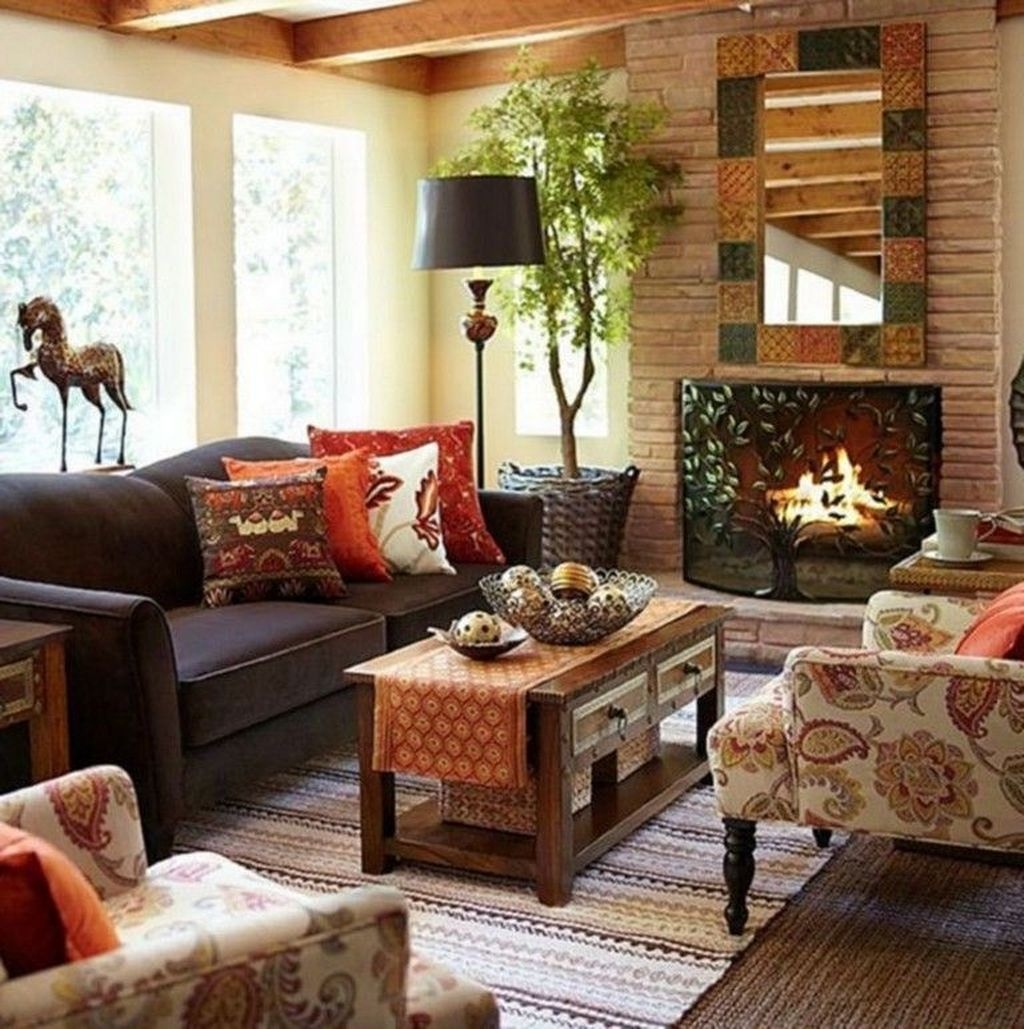 The Best Bohemian Farmhouse Decorating Ideas For Your Living Room 15 Pimphomee