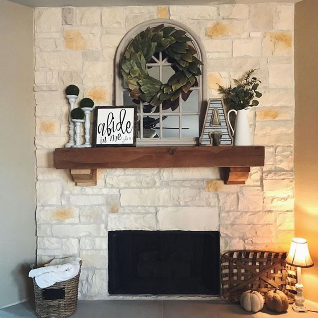 Nice Fireplace Decor Ideas Best For Wintertime 41