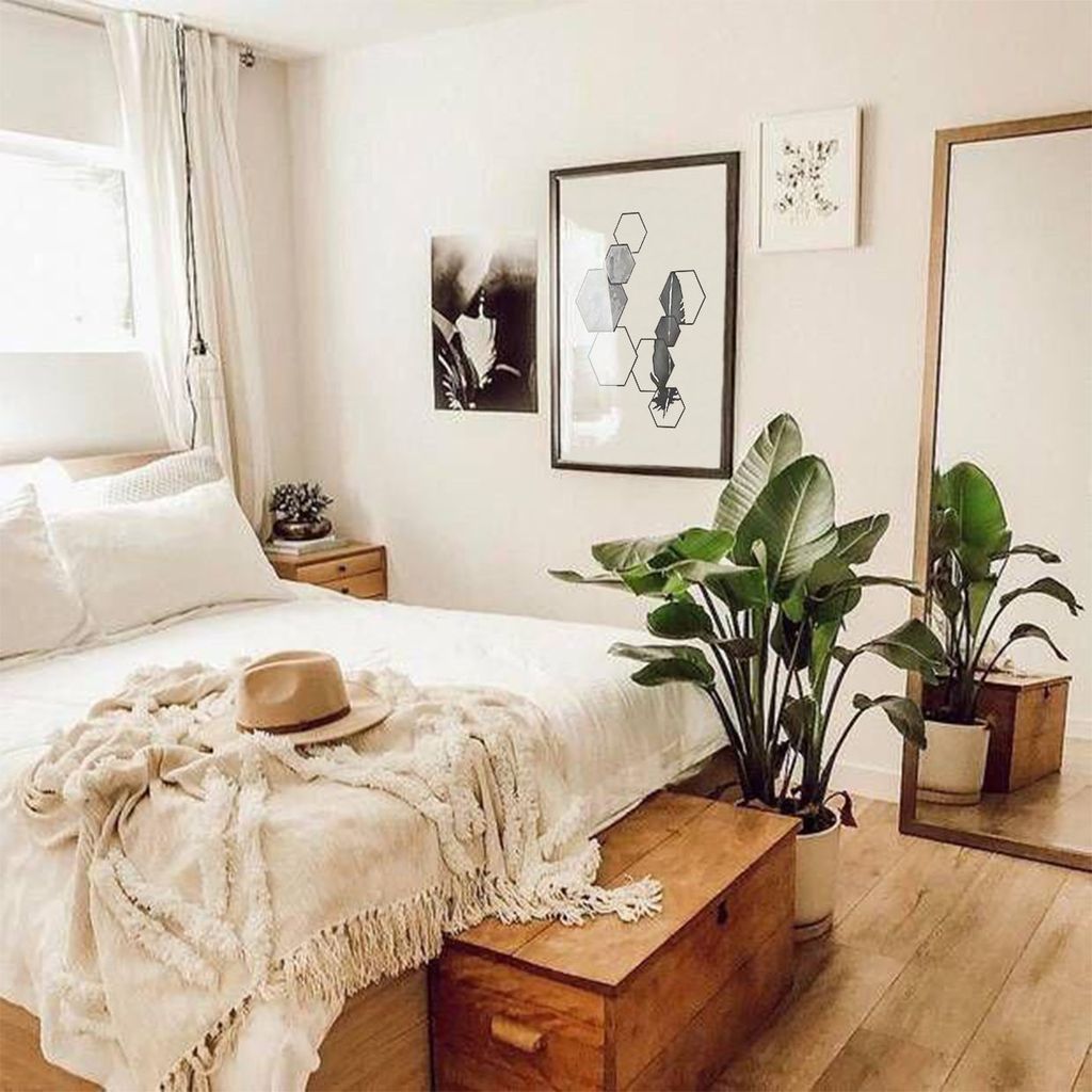 Bedroom decor ideas plants