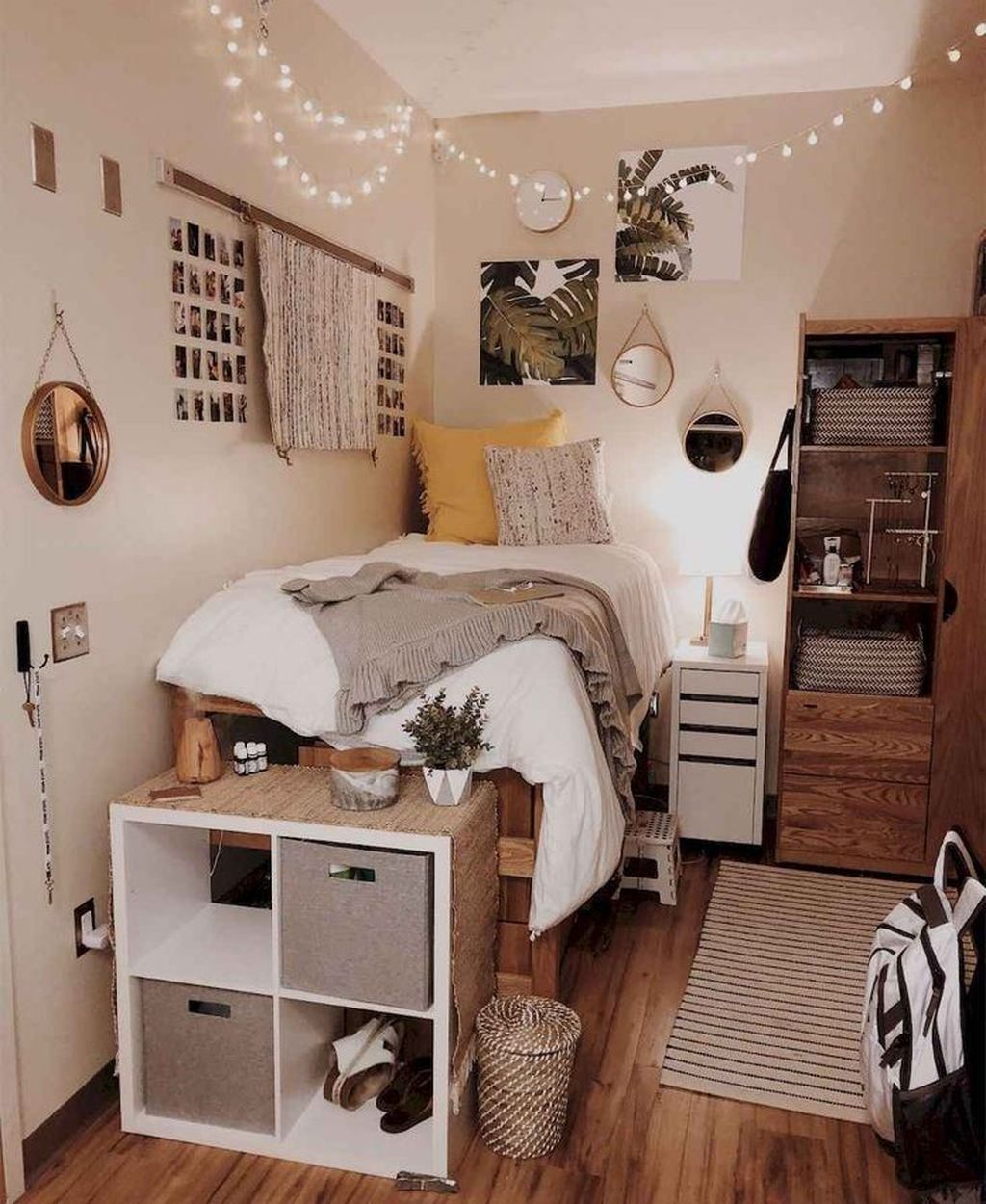 How can I decorate my room with simple things at home?