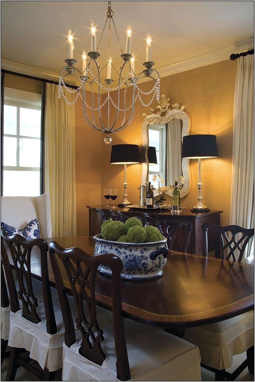 30 Inspiring Dining Room Buffet Decor Ideas PIMPHOMEE