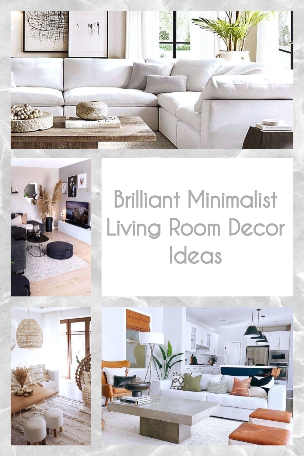 Brilliant Minimalist Living Room Decor Ideas