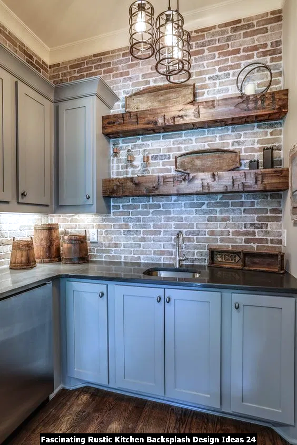 Fascinating Rustic Kitchen Backsplash Design Ideas PIMPHOMEE   Fascinating Rustic Kitchen Backsplash Design Ideas 24 