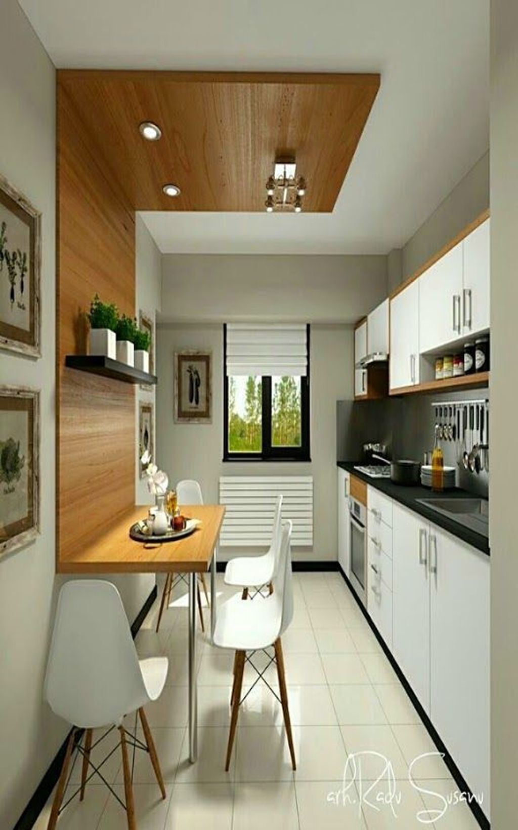 Gorgeous Small Kitchen And Dining Room Design Ideas 06 - PIMPHOMEE