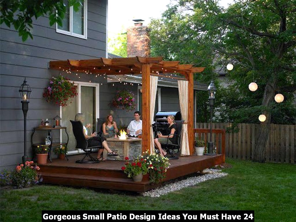 Gorgeous Small Patio Design Ideas You Must Have 24