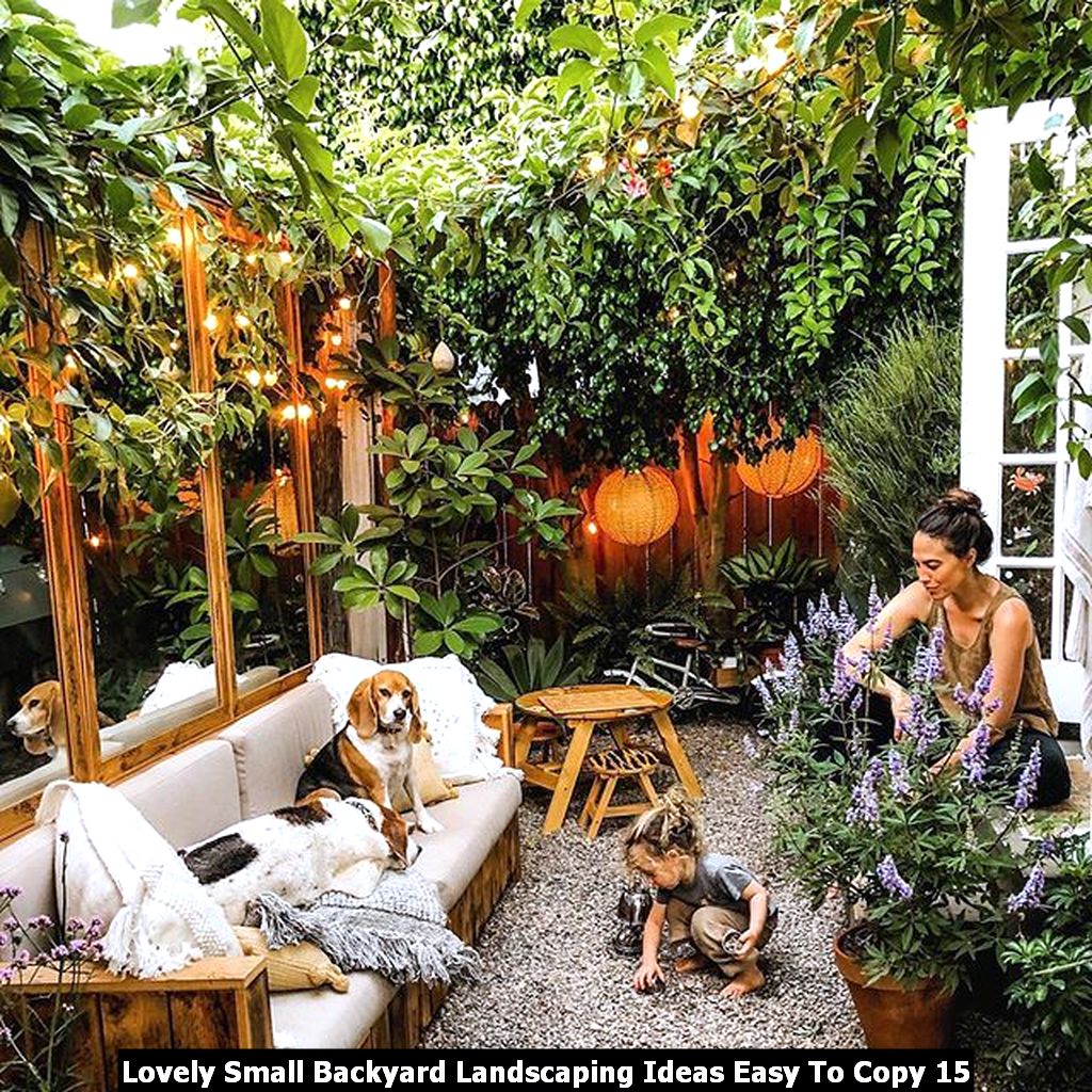 Lovely Small Backyard Landscaping Ideas Easy To Copy 15