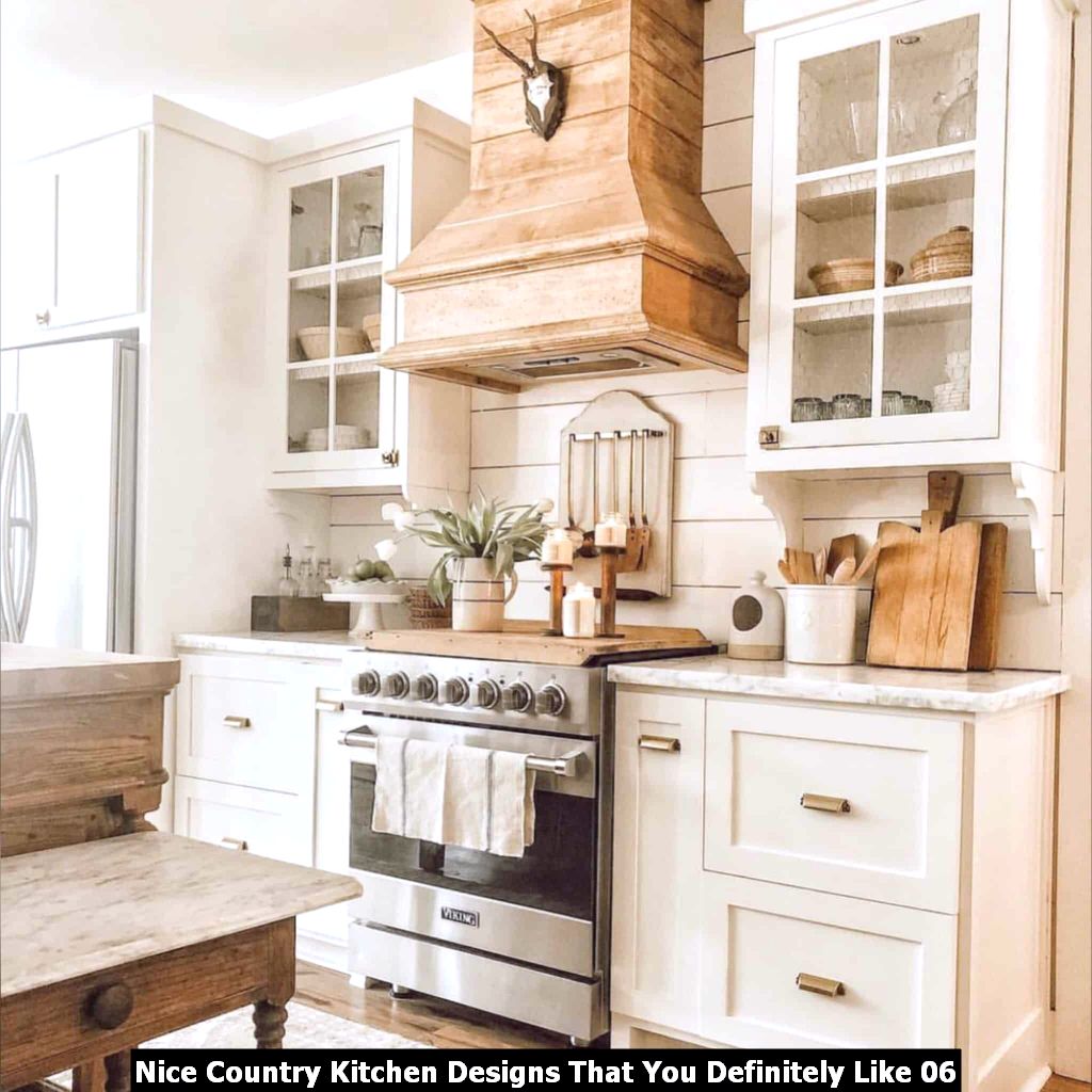 Nice Country Kitchen Designs That You Definitely Like - PIMPHOMEE