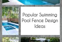 Popular Swimming Pool Fence Design Ideas