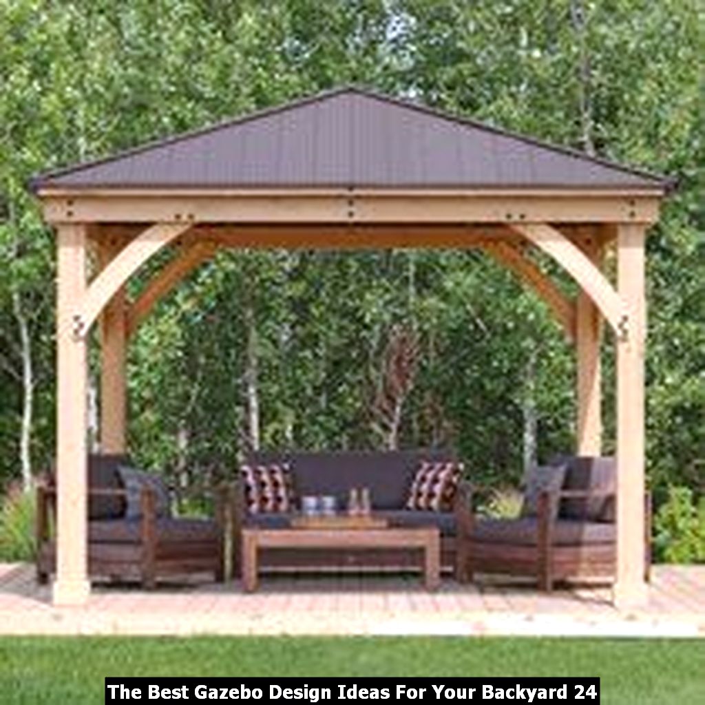 The Best Gazebo Design Ideas For Your Backyard - PIMPHOMEE