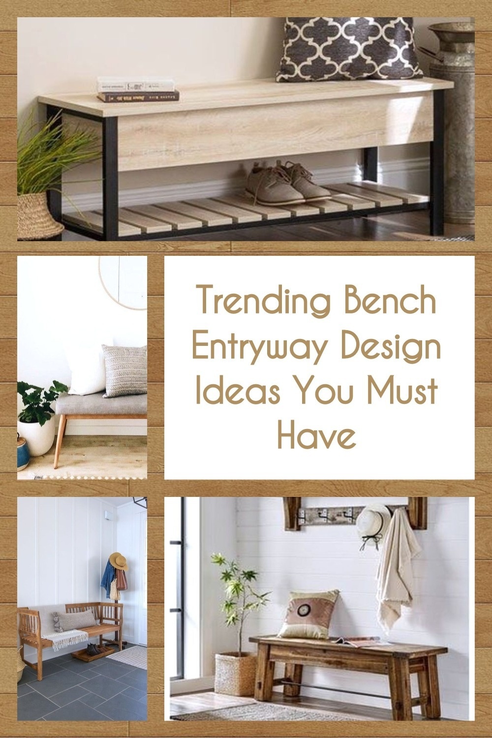 Trending Bench Entryway Design Ideas You Must Have