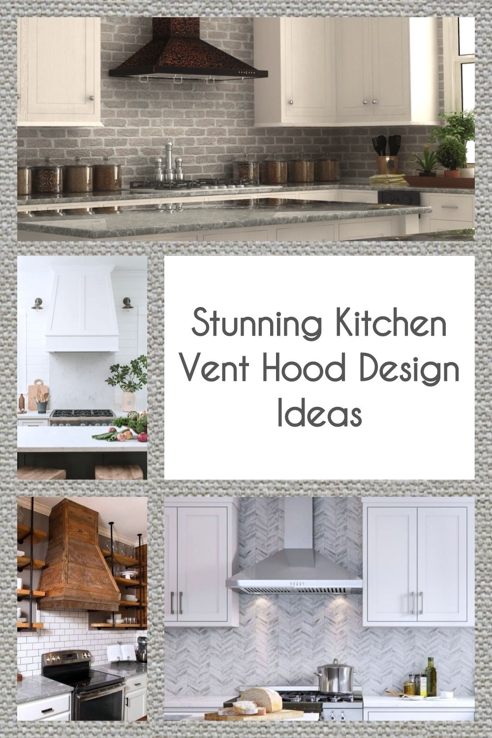 Stunning Kitchen Vent Hood Design Ideas