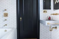 Small Black And White Bathroom