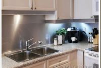 Stainless Steel Kitchen Backsplash