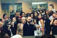 Met Gala Bathroom Selfie