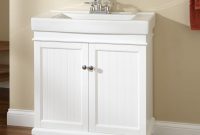 White Bathroom Vanity With Sink