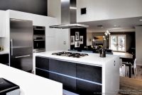 Modern Black And White Kitchen