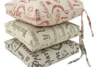 Kitchen Chair Cushions With Ties