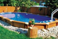 Semi Inground Swimming Pool