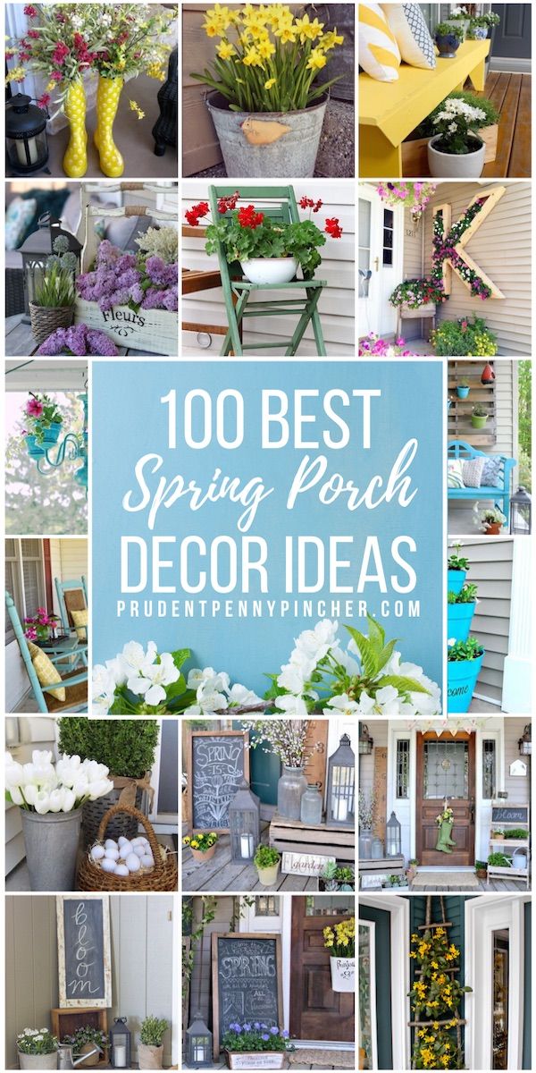 Spring Porch Decorating Ideas
