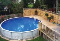 Backyard Above Ground Swimming Pool