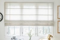 Living Room Roman Shades