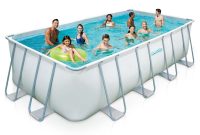 Summer Waves Elite Metal Frame Swimming Pool Package