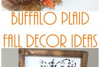 Buffalo Check Fall Decor