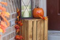 Small Front Porch Fall Decorating Ideas