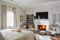 Master Bedroom With Fireplace