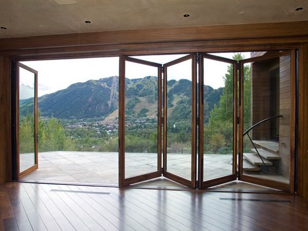 Bifold Glass Doors Exterior