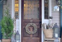 Winter Front Porch Decorating Ideas