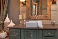 Rustic Bathroom Cabinet