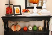 Fall Entry Table Decor