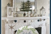 Winter Mantel Decor Ideas