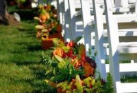 Outdoor Fall Wedding Decor