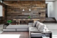 Living Room Wood Wall