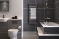 Dark Grey Bathroom