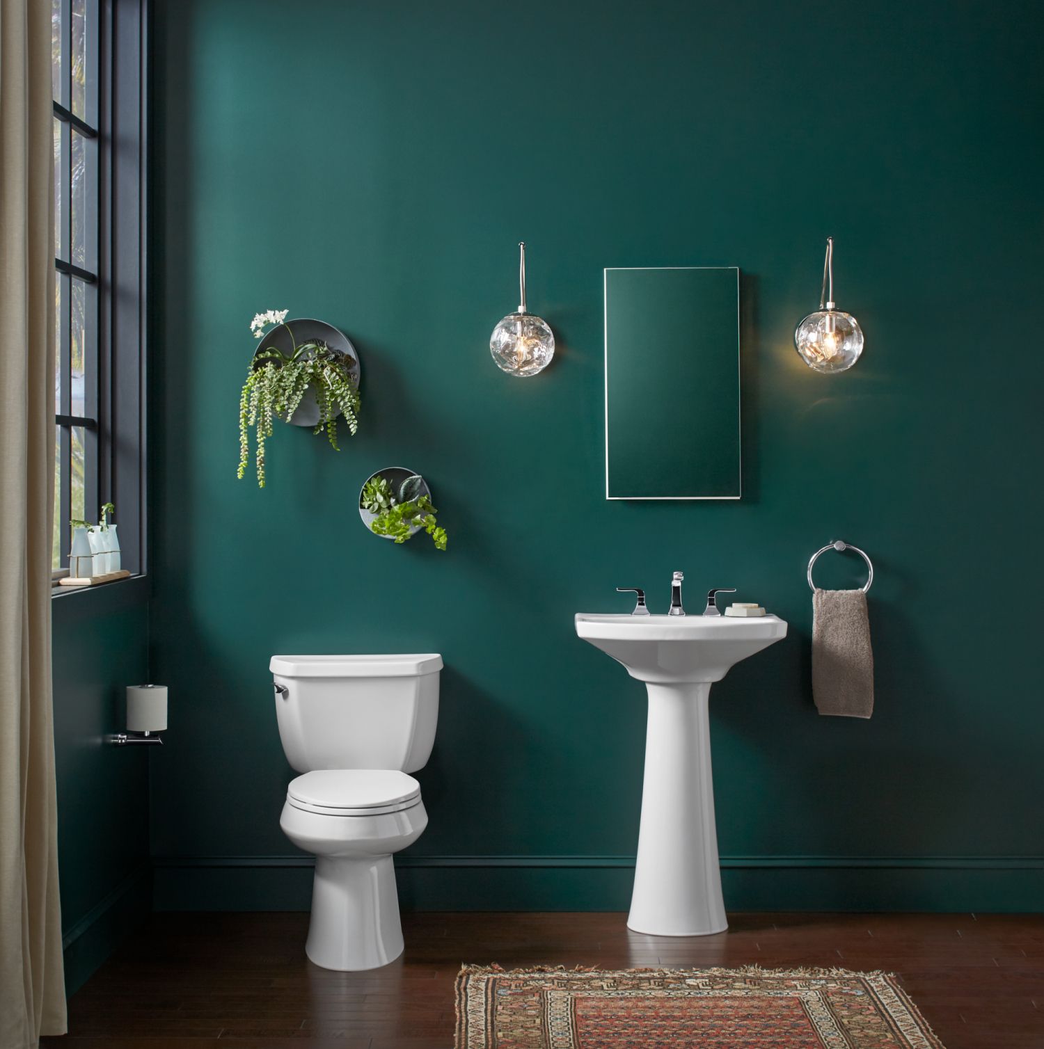 20 Emerald Green Bathroom PIMPHOMEE   7e243c502484b212d5c03c894775d930 