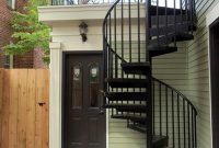 Exterior Spiral Staircase