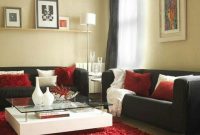 Red And Black Living Room