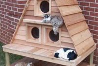 DIY Outdoor Cat House