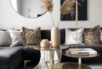 Black And Gold Living Room