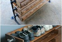 DIY Homemade Shoe Rack