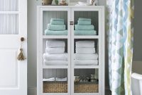 Bathroom Towel Storage Cabinet