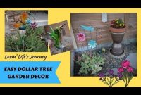 Dollar Tree Garden Decor